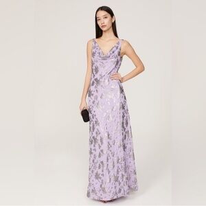 Donna Karen Lavender Dress
